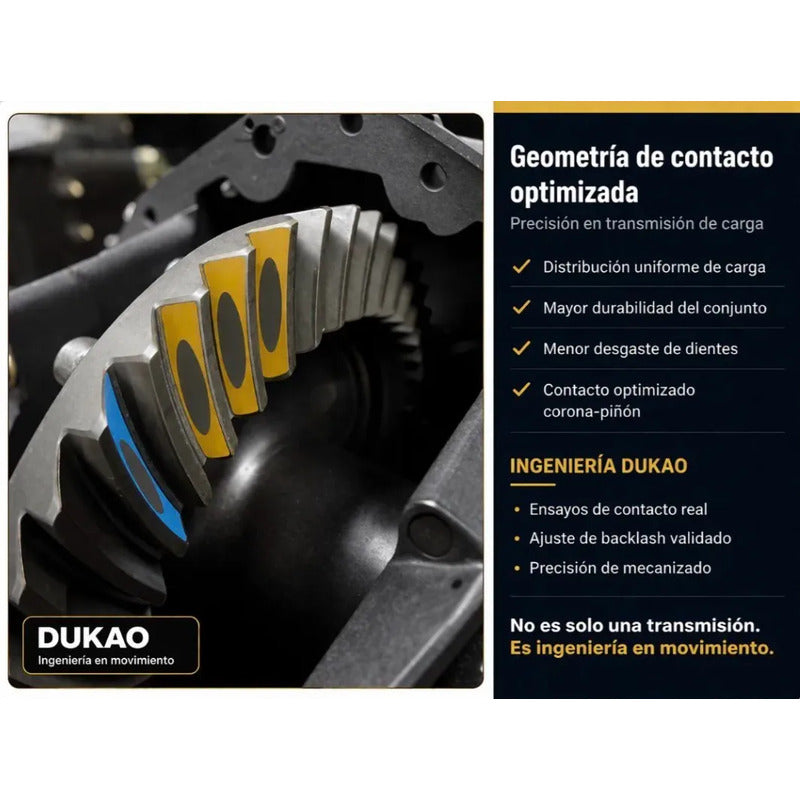 Diferencial Toyota Hilux Delantero Kit 2.5 43x11 3.9 Dukao