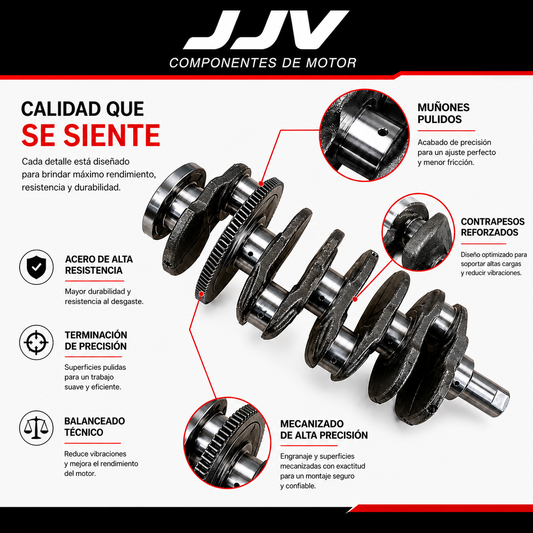 Cigueñal Nissan Np300 Ys23 Metales Biela Y Bancada Std