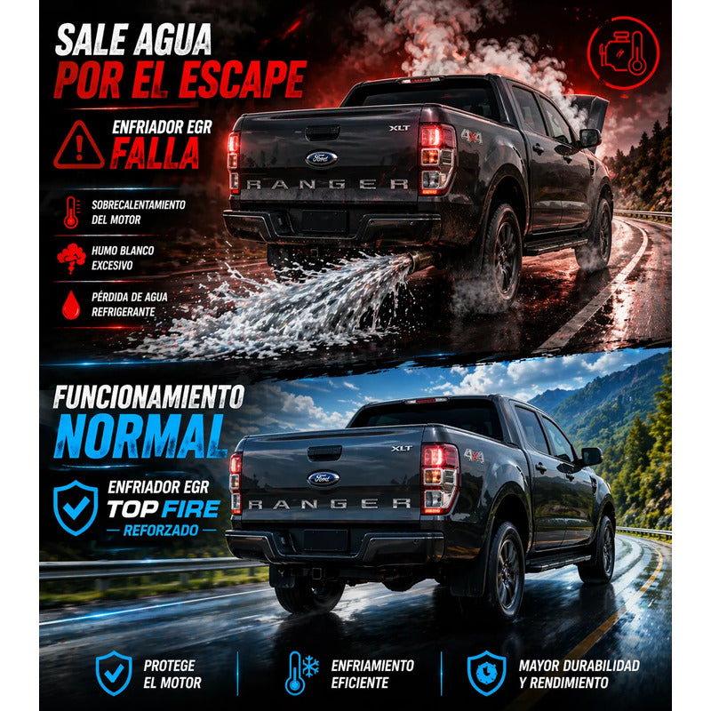 Enfriador Egr Ford Ranger Bt50 3.2 2.2 2017-2023 Top Fire