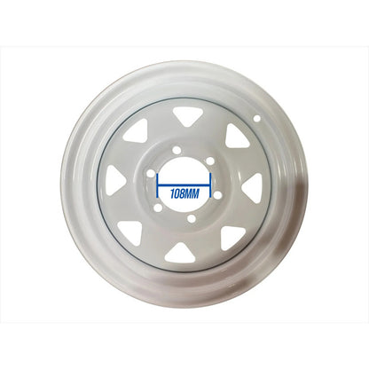 Par Llantas Para Carro De Arrastre  Aro15 6x139.7 Dukao