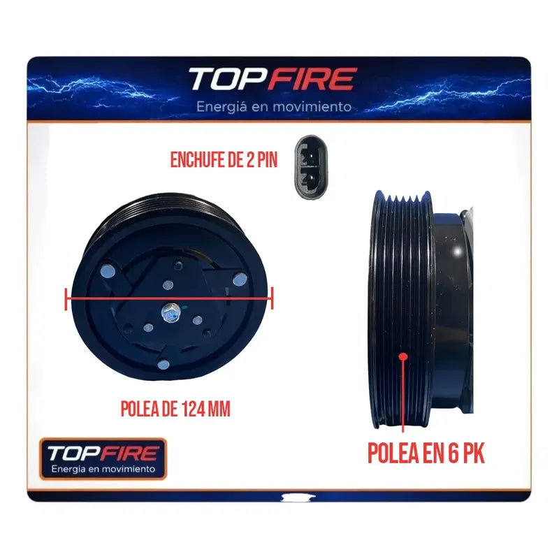 Compresor Aire Chevrolet Captiva 2010-14 2,0d Top Fire