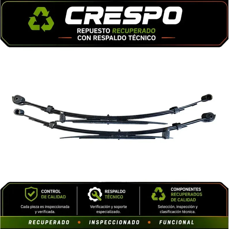 Paquete De Resorte Jmc Vigus 2.4 4x2 (par) Crespo
