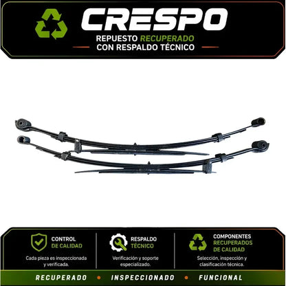 Paquete De Resorte Jmc Vigus 2.4 4x2 (par) Crespo