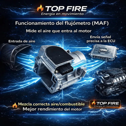 Flujometro Toyota Hilux 2.4 Motor 22r 1993-97 Topfire