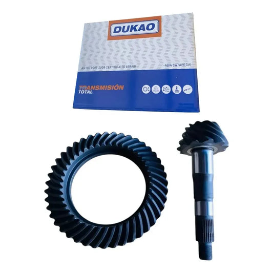 Corona Piñón Hilux Diferencial Delantero  43x11 3.9 Dukao