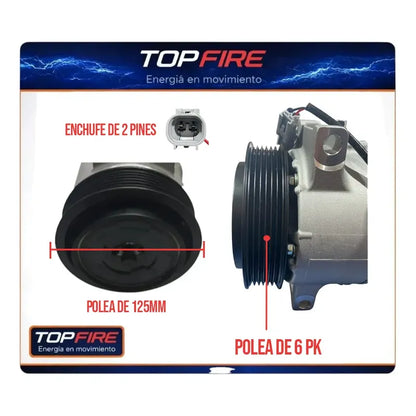 Compresor Aire Dodge Caliber Compass 2.0-2.4 Top Fire