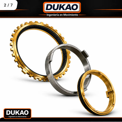 Anillo Sincronizador Triple 3ra Toyota Hilux 2016-24 Dukao