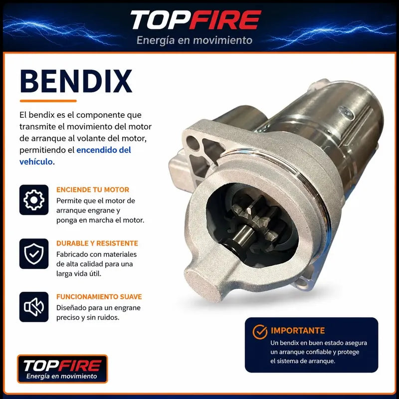 Arranque De Maxus T60  2.8 Diesel V.m 2017-2023 Top Fire