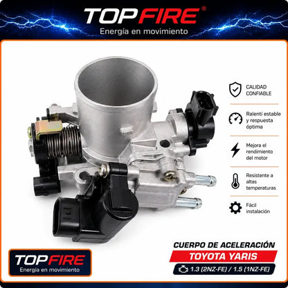 Cuerpo Aceleracion Toyota Yaris Ecco 99-05 Top Fire