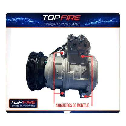 Compresor A/ac Hyundai Tucson 2.0d D4ea 2005/10 Top Fire
