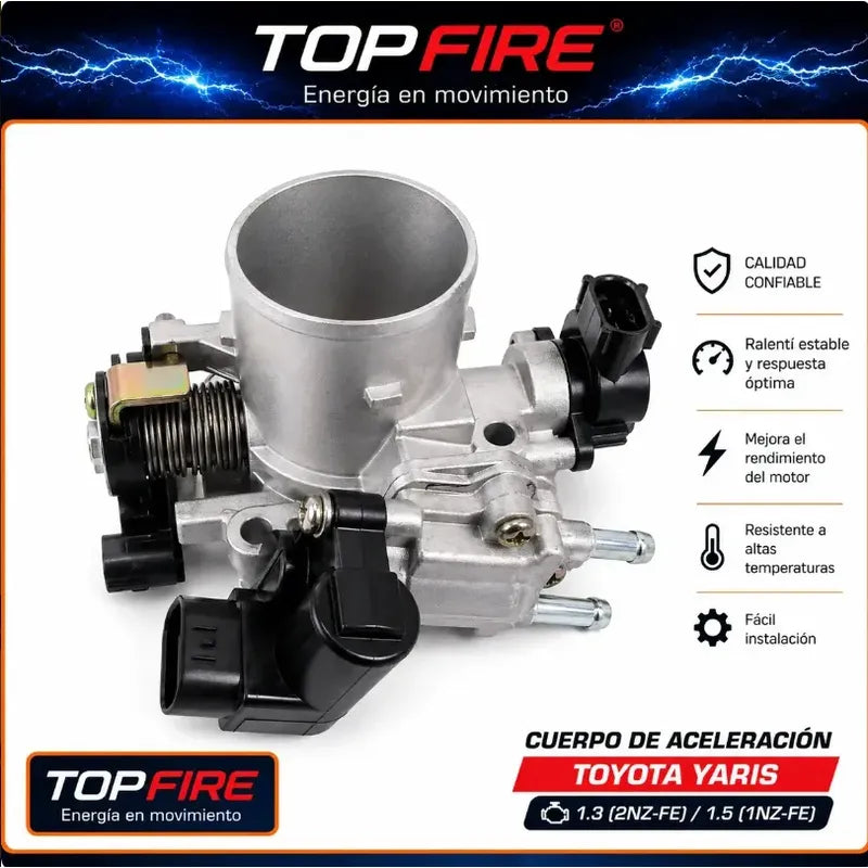Cuerpo De Aceleracion Toyota Yaris S 1999/2005 Top Fire
