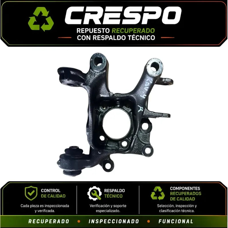 Muñon Trasero Derecho Toyota Rav4 4x2 Con Abs 2013/ Crespo