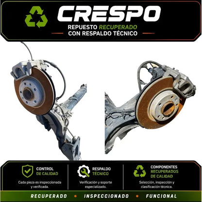 Tren Trasero Berlingo Partner 2024 K9 Freno Eléctrico Crespo