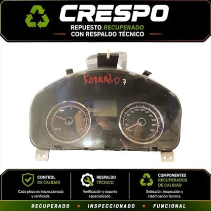 Sinóptico Ssangyong Korando 2011-2015 2.0 Mecanico Negro