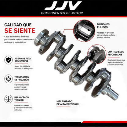 Cigueñal Mitsubishi L200 2.4 4n15 2016/2024 Incluye Metales