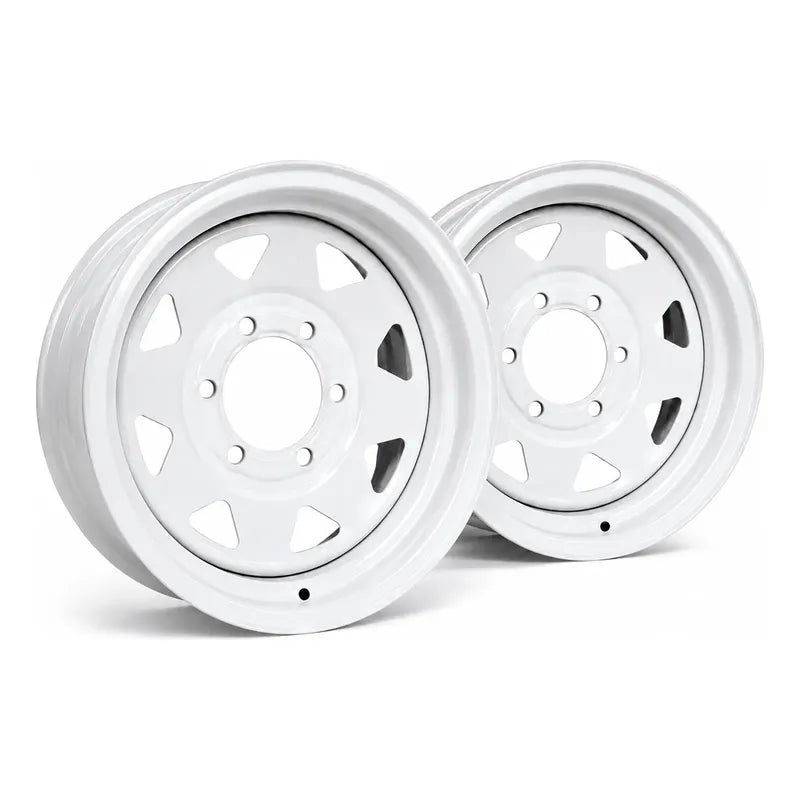 Par Llantas Para Carro De Arrastre  Aro15 6x139.7 Dukao