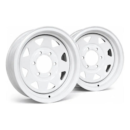 Par Llantas Para Carro De Arrastre  Aro15 6x139.7 Dukao
