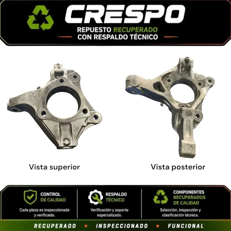 Muñón Derecho Chevrolet Cruze 2009-2017 1.4 1.6 1.8 Crespo