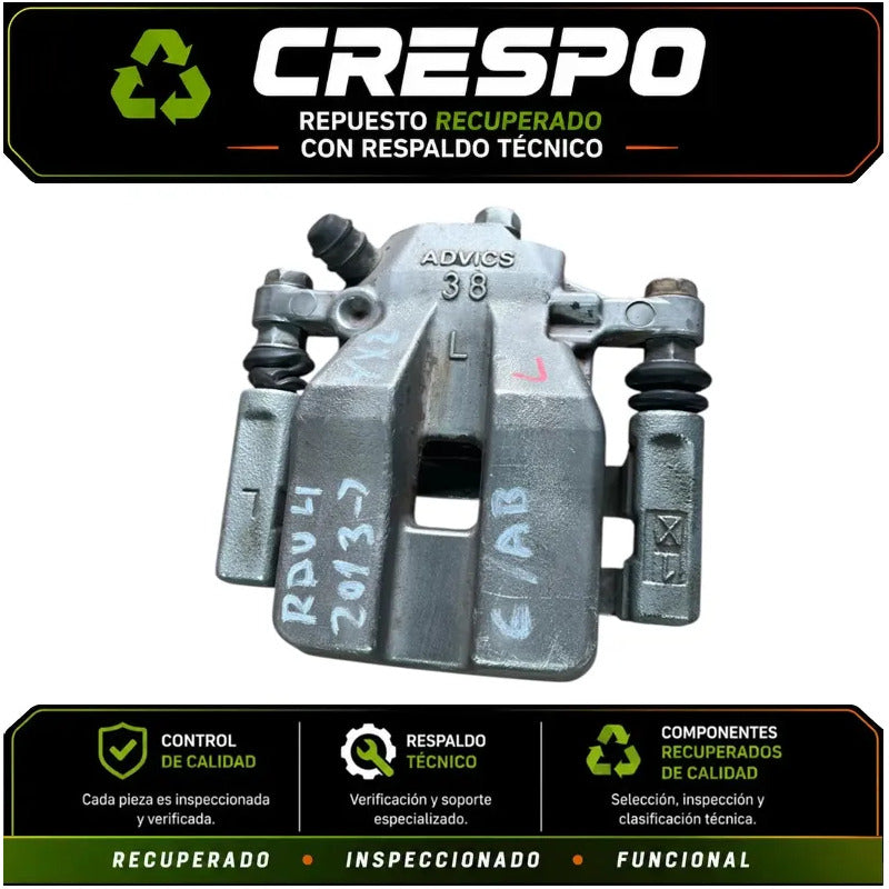 Caliper Trasero Izquierdo Toyota Rav4 13-18 Con Abs Crespo