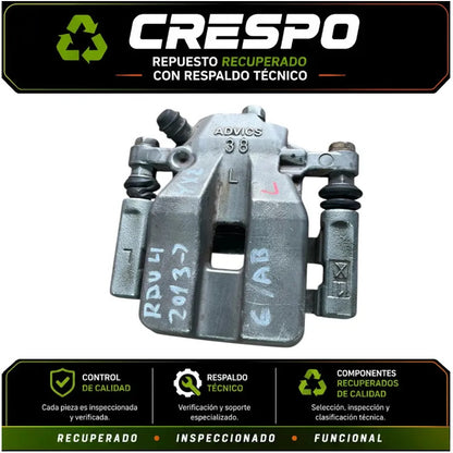 Caliper Trasero Izquierdo Toyota Rav4 13-18 Con Abs Crespo