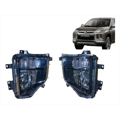 Kit Neblinero Mitsubishi L200 Dakar 2019-2021 Blanco