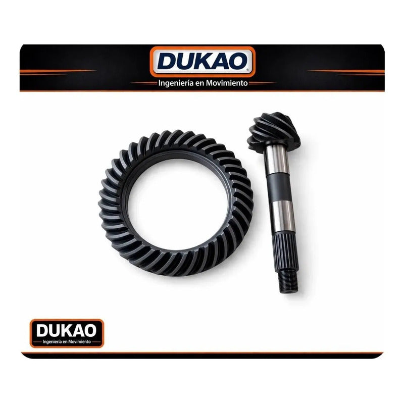 Piñon Y Corona Trasera Nissan Terrano D22 37x8 4.625 Dukao
