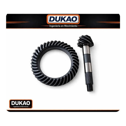 Piñon Y Corona Trasera Nissan Terrano D22 37x8 4.625 Dukao