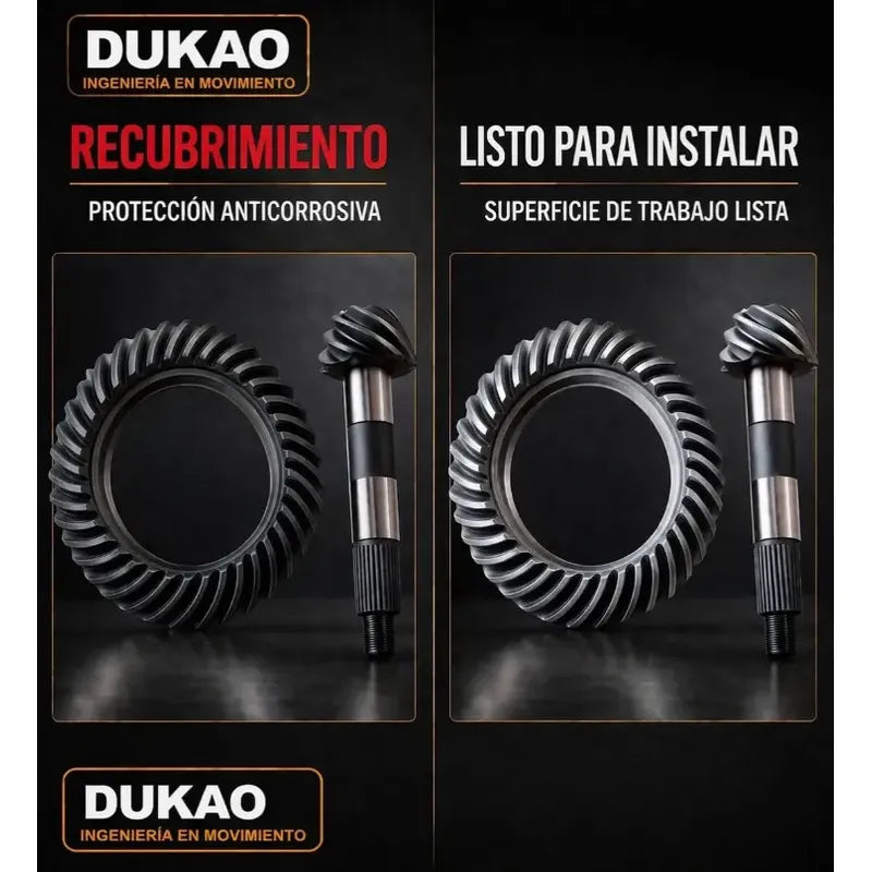 Diferencial Toyota Hilux Delantero Kit  2.5 43x11 3.9 Dukao