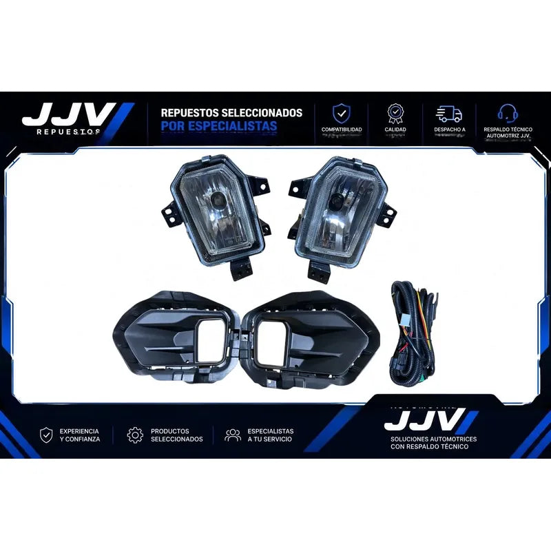 Kit Neblineros Para Maxus T60 2016-2022 Blanco