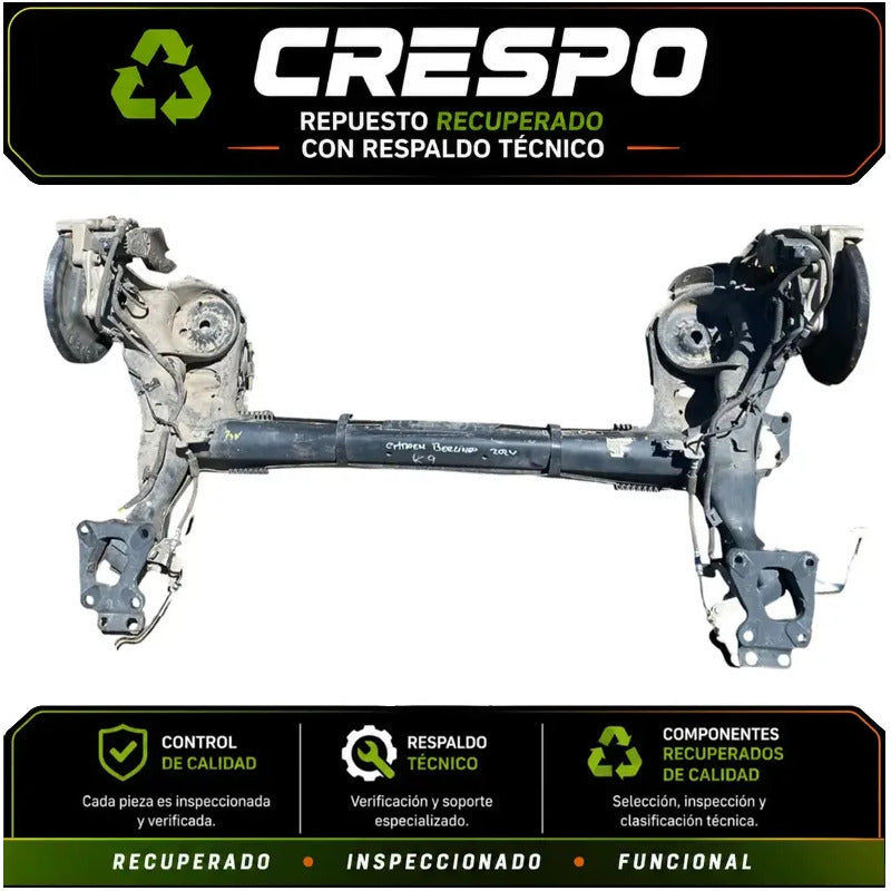 Tren Trasero Berlingo Partner 2024 K9 Freno Eléctrico Crespo