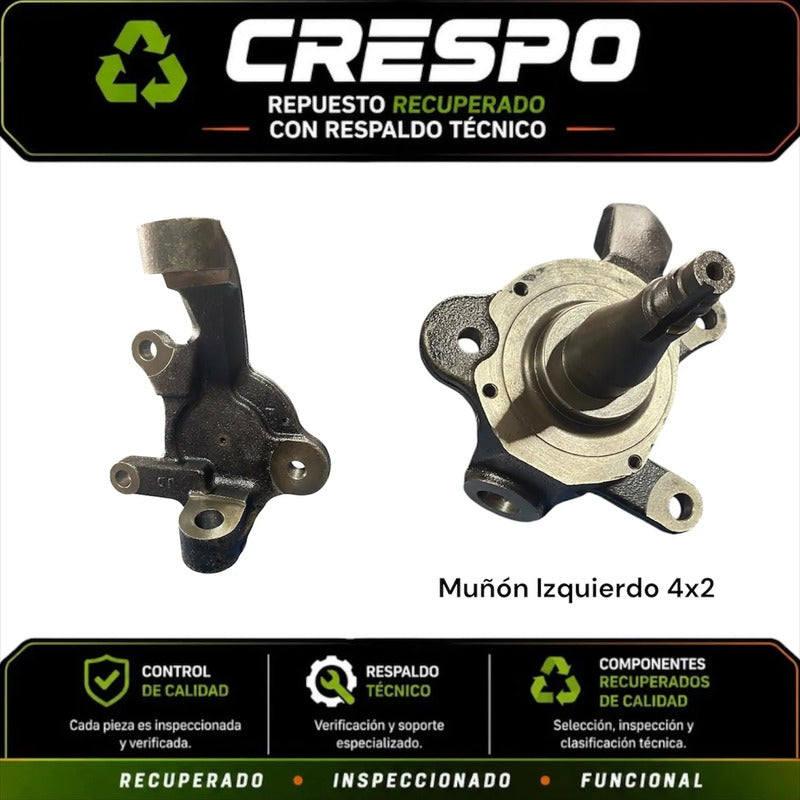 Muñon Delantero Nissan Terrano D22 2.5 Solo 4x2 Baja Crespo Izquierdo Lh