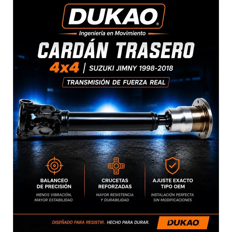 Cardan Trasero Suzuki Jimny 1.3 4x4 Transfer - Diferencial