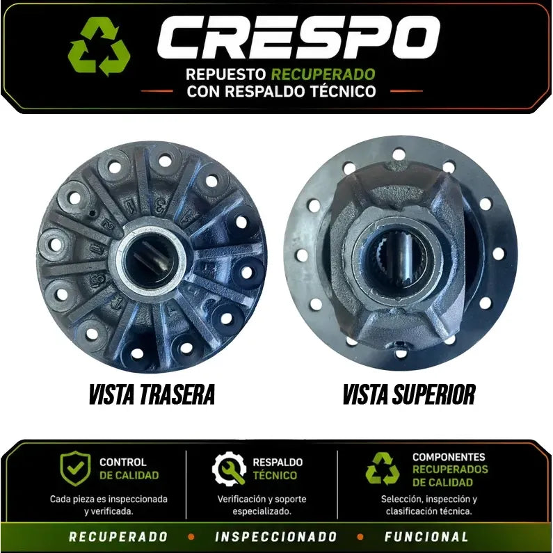 Caja Satelite Dmax 2.5 3.0 3.5 Trasera 26 Estrias Crespo