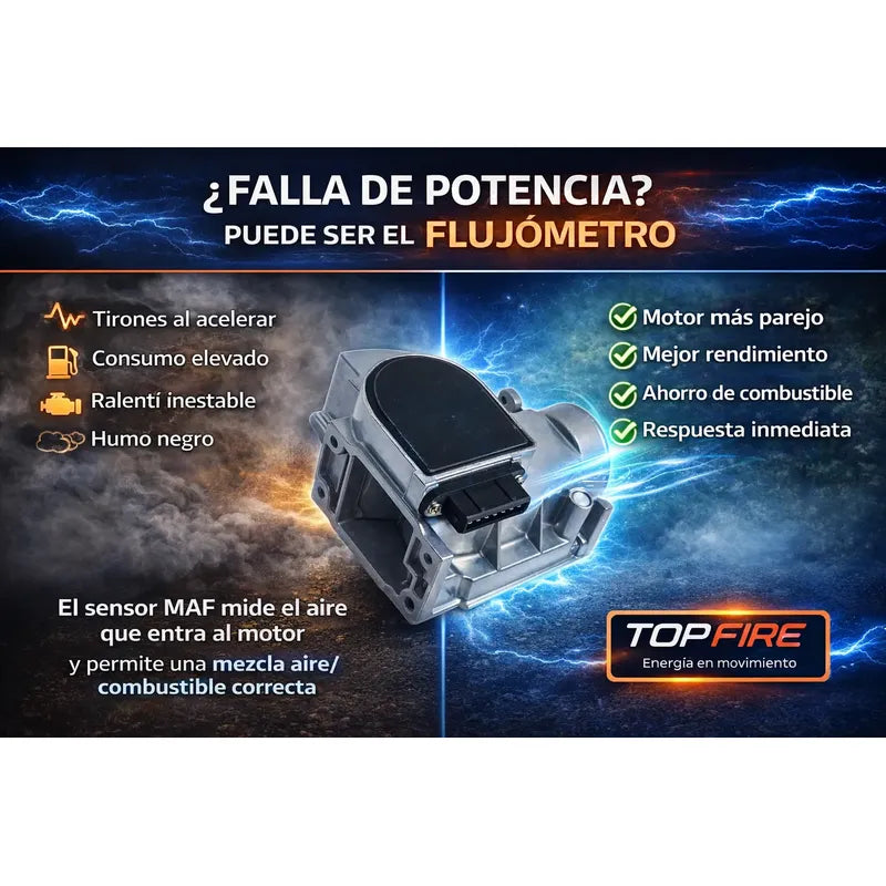 Flujometro Toyota Hilux 2.4 Motor 22r 1993-97 Topfire