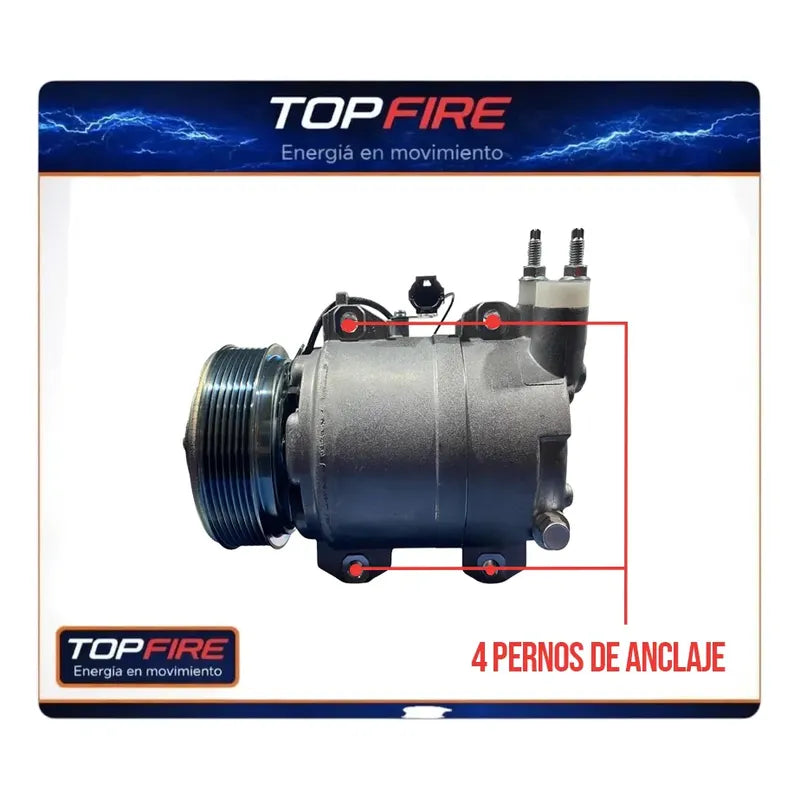 Compresor Aire Acondicionado Nissan Nv350 2014/21 Top Fire