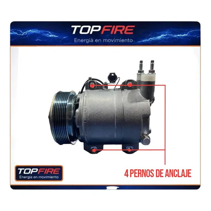 Compresor Aire Acondicionado Nissan Nv350 2014/21 Top Fire
