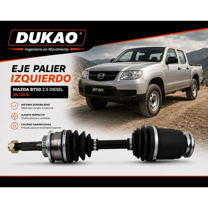 Eje Palier Ford Ranger / Mazda Bt50 2.5 Tailandesa Lh