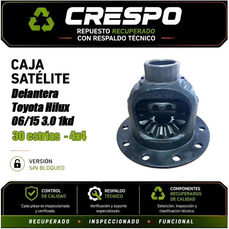 Caja Satelite Delantera Toyota Hilux 2006/15 3.0 1kd Crespo